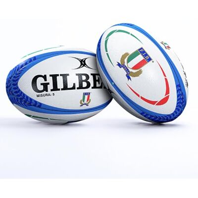 Gilbert Ballon RUGBY Réplique Italie Taille 5 Gilbert Ballon RUGBY Réplique Italie Taille 5