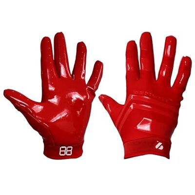 BARNETT FRG-03 Gants de Football américain de Pro Receveur, RE,DB,RB Gris BARNETT FRG-03 Gants de Football américain de Pro Receveur, RE,DB,RB Gris