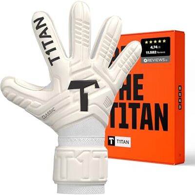 T1TAN Classic 1.0 Gants de Gardien de But Enfants sans Protection des Doigts Gants de Football pour Gardien de But diverses Tailles et Couleurs T1TAN Classic 1.0 Gants de Gardien de But Enfants sans Protection des Doigts Gants de Football pour Gardien de But diverses Tailles et Couleurs