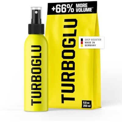 T1TAN Spray Grip pour gants de gardien de but TURBOGLU & AQUAGLU, 200 ml, grip booster par tous les temps, gants de gardien de but de football T1TAN Spray Grip pour gants de gardien de but TURBOGLU & AQUAGLU, 200 ml, grip booster par tous les temps, gants de gardien de but de football