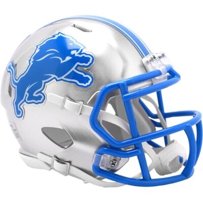 Riddell Deroit Lions Mini Speed Casque Riddell Deroit Lions Mini Speed Casque