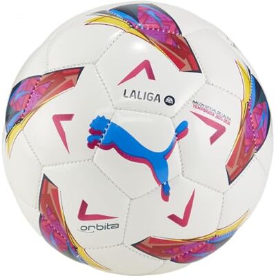 PUMA Orbita LaLiga 1 MS Mini ballon de football Blanc PUMA Orbita LaLiga 1 MS Mini ballon de football Blanc