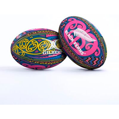 Gilbert Ballon de rugby Maori All Blacks Ferns Taille 5 Gilbert Ballon de rugby Maori All Blacks Ferns Taille 5