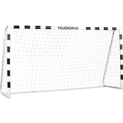 HUDORA 76909 Football Goal Stadium Goal for Children and Adults Football Goal 300 x 160 x 90 cm for Outdoor Garden White/Black HUDORA 76909 Football Goal Stadium Goal for Children and Adults Football Goal 300 x 160 x 90 cm for Outdoor Garden White/Black