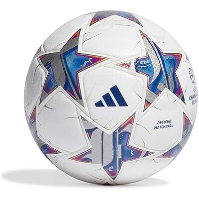 adidas UCL Pro Ballon unisexe pour adulte Blanc/Silvmt/Brcyan/R, 5 adidas UCL Pro Ballon unisexe pour adulte Blanc/Silvmt/Brcyan/R, 5
