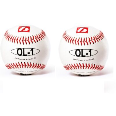 BARNETT OL-1 Balle de Baseball compétition', 9'', Blanc, 2 pièce BARNETT OL-1 Balle de Baseball compétition', 9'', Blanc, 2 pièce