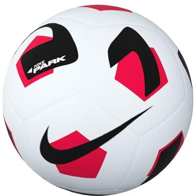 NIKE Park Team 2.0 Ball FZ7551-100, Unisex footballs, White, 5 EU NIKE Park Team 2.0 Ball FZ7551-100, Unisex footballs, White, 5 EU