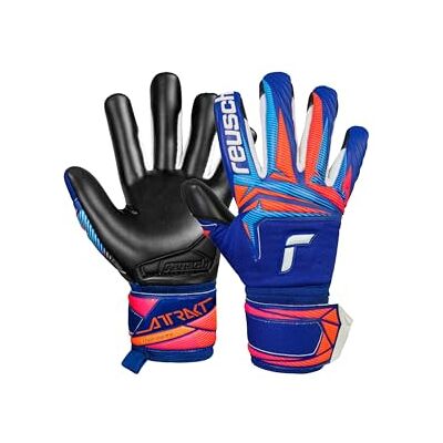 Reusch Gants de Gardien de But pour Hommes Adultes Respirants pour l'entraînement et Les matchs Gazon Artificiel, Gazon Naturel et Terrain Dur Attrakt Infinity Evolution NC Reusch Gants de Gardien de But pour Hommes Adultes Respirants pour l'entraînement et Les matchs Gazon Artificiel, Gazon Naturel et Terrain Dur Attrakt Infinity Evolution NC