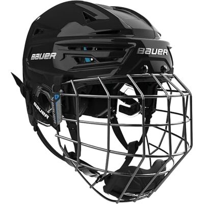 Bauer Re-Akt 55 Combo Senior Casque de hockey sur glace Noir Bauer Re-Akt 55 Combo Senior Casque de hockey sur glace Noir