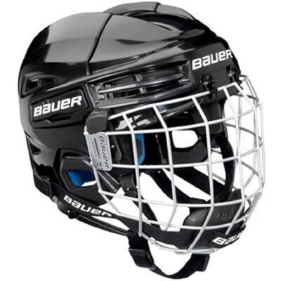 Bauer PRODIGY Casque de hockey sur glace pour enfant avec grille de protection pour enfant, noir, taille unique Bauer PRODIGY Casque de hockey sur glace pour enfant avec grille de protection pour enfant, noir, taille unique