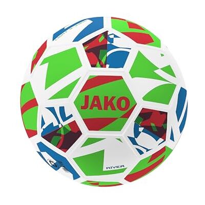Jako Lightball River blanc 3 - Ballon de football Jako Lightball River blanc 3 - Ballon de football