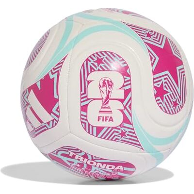 adidas Ballon unisexe World Cup 26 Trionda Club Blanc/Flash Aqua/Shock Pink 4 adidas Ballon unisexe World Cup 26 Trionda Club Blanc/Flash Aqua/Shock Pink 4