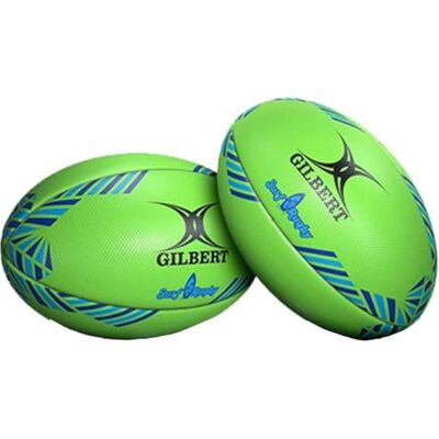 Gilbert Ballon de rugby plage surf vert taille 5 Gilbert Ballon de rugby plage surf vert taille 5