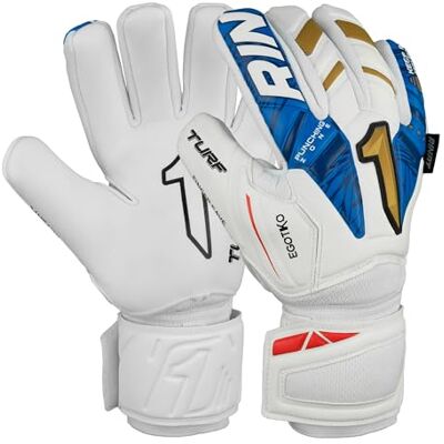 Rinat Gants de gardien Egotiko Avenger Spine Turf Junior Blanc Taille 5 Rinat Gants de gardien Egotiko Avenger Spine Turf Junior Blanc Taille 5