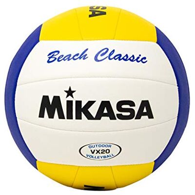 MIKASA VX20 Beach Classic Ballon de volleyball blanc MIKASA VX20 Beach Classic Ballon de volleyball blanc