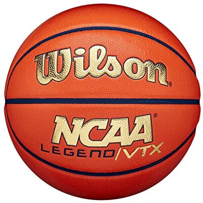 Wilson Basketball NCAA Legend, Cuir mélangé, Basket-Ball intérieur et extérieur Wilson Basketball NCAA Legend, Cuir mélangé, Basket-Ball intérieur et extérieur
