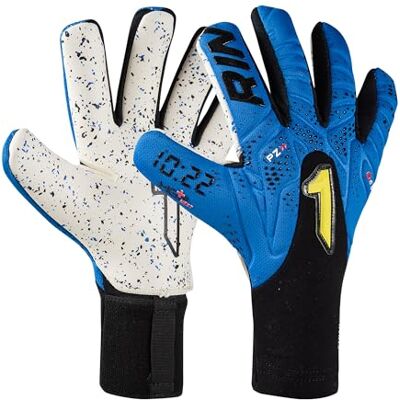 Rinat Gant de gardien de but Kronos 10:22 Turf Junior Bleu Taille 6 Rinat Gant de gardien de but Kronos 10:22 Turf Junior Bleu Taille 6