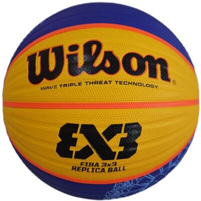 Wilson FIBA WZ3015001XB Paris 2024 Ballon de basketball unisexe Jaune 6 EU Wilson FIBA WZ3015001XB Paris 2024 Ballon de basketball unisexe Jaune 6 EU