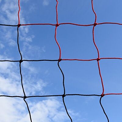 FORZA Filet de But Rayé/Deux Couleurs pour Buts de Football de 7,3m x 2,4m (Variété de Couleurs) Filet de Cage de Football Filet de But de Foot Ultra Résistant FORZA Filet de But Rayé/Deux Couleurs pour Buts de Football de 7,3m x 2,4m (Variété de Couleurs) Filet de Cage de Football Filet de But de Foot Ultra Résistant