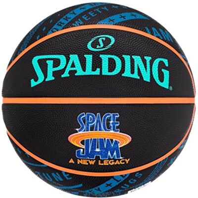 Spalding Space Jam Tune Squad 84540Z_7 Roster Ball 84540Z Ballon de basketball unisexe Noir 7 EU Spalding Space Jam Tune Squad 84540Z_7 Roster Ball 84540Z Ballon de basketball unisexe Noir 7 EU