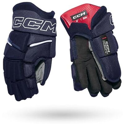 CCM Next Gants Junior S26 Bleu marine/blanc 28 cm CCM Next Gants Junior S26 Bleu marine/blanc 28 cm