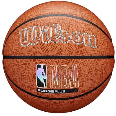 Wilson NBA Forge Plus Ballon de basket intérieur/extérieur Taille 6 et 7 Wilson NBA Forge Plus Ballon de basket intérieur/extérieur Taille 6 et 7