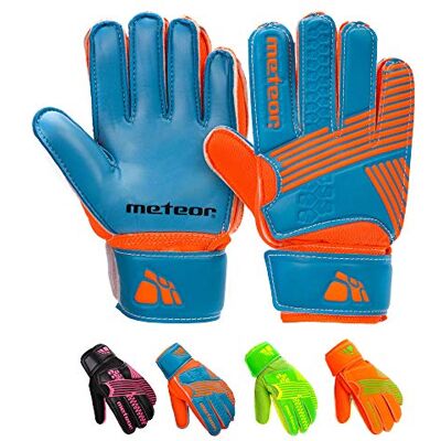 meteor Gants de Gardien de But pour Les Jeunes Adultes Junior Enfants Garçons Gardien de But Fort Grip Finger Spines Protection Prevent Blessures Relief Football Match Top meteor Gants de Gardien de But pour Les Jeunes Adultes Junior Enfants Garçons Gardien de But Fort Grip Finger Spines Protection Prevent Blessures Relief Football Match Top