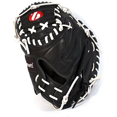 BARNETT GL-201 Gant de Baseball Cuir Catcher pour Adulte 31", Noir (RH) BARNETT GL-201 Gant de Baseball Cuir Catcher pour Adulte 31", Noir (RH)