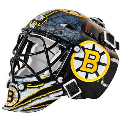 Franklin Sports Mini Masque de Gardien de But de Hockey avec Logo de l'équipe de la LNH avec étui – Masque de Gardien de But de Collection avec Logos et Couleurs Officiels de la LNH Franklin Sports Mini Masque de Gardien de But de Hockey avec Logo de l'équipe de la LNH avec étui – Masque de Gardien de But de Collection avec Logos et Couleurs Officiels de la LNH