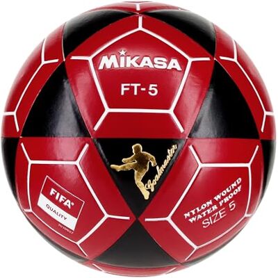 MIKASA FT5 Goal Master Ballon de football Noir/rouge Taille 5 MIKASA FT5 Goal Master Ballon de football Noir/rouge Taille 5