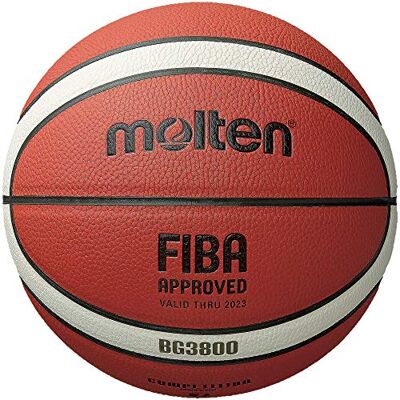 Molten Série BG3800, basket-ball intérieur/extérieur, approuvé FIBA, taille Molten Série BG3800, basket-ball intérieur/extérieur, approuvé FIBA, taille