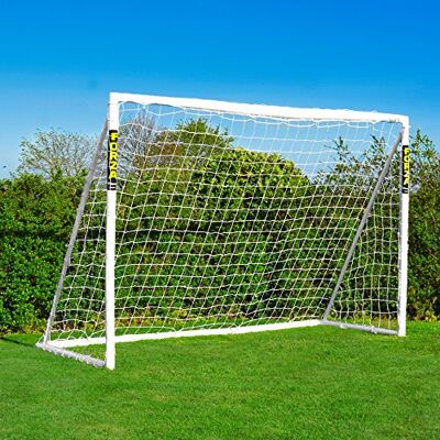FORZA But de Football/Futsal 3m x 2m – But de Football Jardin en uPVC Résistant aux Intempéries But Durable pour Entraînement et Matchs Option Mur de Tir, Sac de Transport & Ballon FORZA But de Football/Futsal 3m x 2m – But de Football Jardin en uPVC Résistant aux Intempéries But Durable pour Entraînement et Matchs Option Mur de Tir, Sac de Transport & Ballon