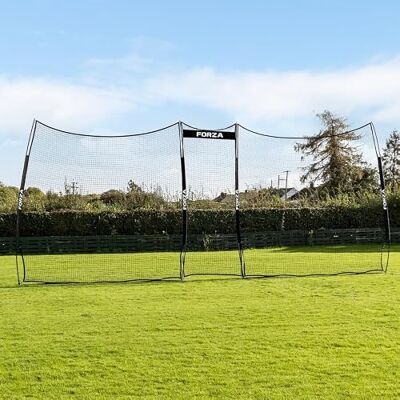 FORZA Stop That Ball™ Filet Pare-Ballons Pop-Up Filet de Sécurité de 3 m de Hauteur pour Football, Rugby et Autres Sports Assemblage Rapide Poteaux Résistants (3 m-15 m) FORZA Stop That Ball™ Filet Pare-Ballons Pop-Up Filet de Sécurité de 3 m de Hauteur pour Football, Rugby et Autres Sports Assemblage Rapide Poteaux Résistants (3 m-15 m)