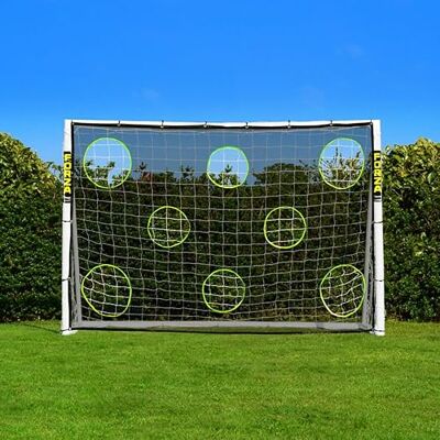 FORZA But de Football/Futsal 3m x 2m – But de Football Jardin en uPVC Résistant aux Intempéries But Durable pour Entraînement et Matchs Option Mur de Tir, Sac de Transport & Ballon FORZA But de Football/Futsal 3m x 2m – But de Football Jardin en uPVC Résistant aux Intempéries But Durable pour Entraînement et Matchs Option Mur de Tir, Sac de Transport & Ballon