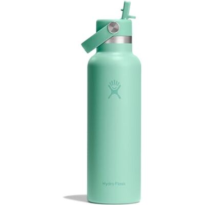 Hydro Flask – Standard Flex Straw Cap 621ml (21oz) Bottle Acier Inoxydable, Anti-Fuite, Porte-gobelet Compatible Isolé 24 Heures Froid Mermaid Green Hydro Flask – Standard Flex Straw Cap 621ml (21oz) Bottle Acier Inoxydable, Anti-Fuite, Porte-gobelet Compatible Isolé 24 Heures Froid Mermaid Green