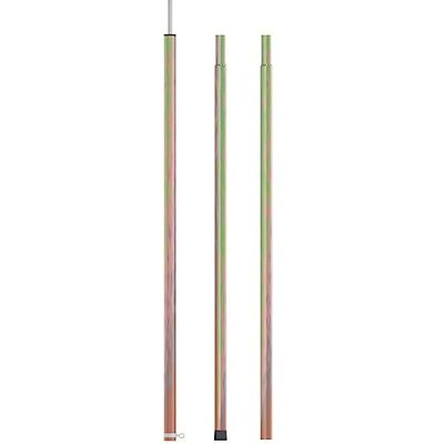 vidaXL 1/2x Mât de Tente Télescopique Longueur 170-255 cm Acier Galvanisé vidaXL 1/2x Mât de Tente Télescopique Longueur 170-255 cm Acier Galvanisé