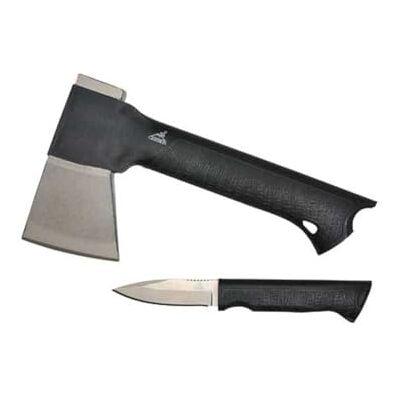 Gerber Hache de camping et d'extérieur avec couteau, Gator Combo I, 31-001054 Gerber Hache de camping et d'extérieur avec couteau, Gator Combo I, 31-001054
