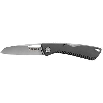 Gerber Sharkbelly Super Light Weight 31-003662 Couteau de poche pliant avec clip de poche Longueur de la lame 8,2 cm Gris Gerber Sharkbelly Super Light Weight 31-003662 Couteau de poche pliant avec clip de poche Longueur de la lame 8,2 cm Gris