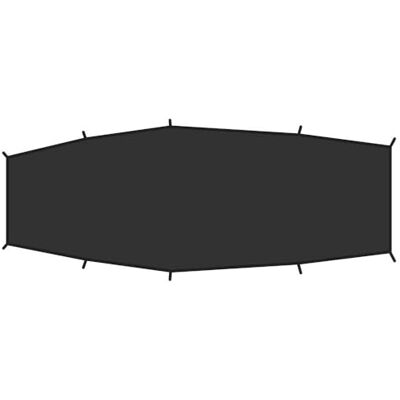 Fjällräven Unisexe – Adulte Shape 2 Footprint Tapis de tente Noir Taille unique Fjällräven Unisexe – Adulte Shape 2 Footprint Tapis de tente Noir Taille unique