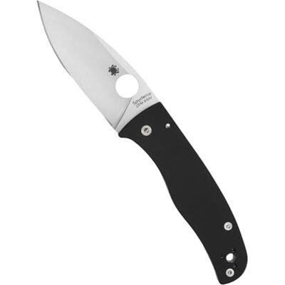Spyderco BODACIOUS BLK/SLV S30V Spyderco BODACIOUS BLK/SLV S30V