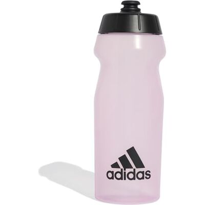 adidas Mixte Performance Bottle 0.5 L, clear pink/black, One size adidas Mixte Performance Bottle 0.5 L, clear pink/black, One size