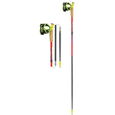 LEKI Ultratrail FX.One Bâtons de trail pour homme et femme Pliable en carbone Ultraléger Longueur fixe LEKI Ultratrail FX.One Bâtons de trail pour homme et femme Pliable en carbone Ultraléger Longueur fixe