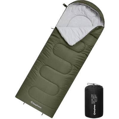 KingCamp Sac de Couchage 4 Saisons Sac de Couchage d'hiver Pour Adultes et Enfants Sacs de Couchage Ultra Léger Compact Sac de Couchage Convient pour Camping Randonnée Randonnée Sac à Dos à KingCamp Sac de Couchage 4 Saisons Sac de Couchage d'hiver Pour Adultes et Enfants Sacs de Couchage Ultra Léger Compact Sac de Couchage Convient pour Camping Randonnée Randonnée Sac à Dos à