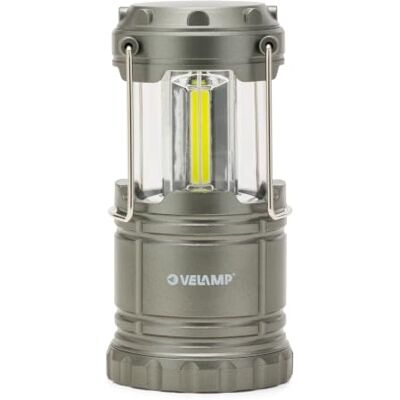 Velamp Lanterne de camping LED 200 lumens, extractible, compacte, à suspendre, ultra-lumineuse, lampe de secours pour la randonnée, la pêche et le trekking. Velamp Lanterne de camping LED 200 lumens, extractible, compacte, à suspendre, ultra-lumineuse, lampe de secours pour la randonnée, la pêche et le trekking.