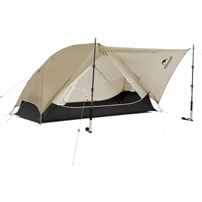 Naturehike Mongar UL Tente de trekking ultra légère coupe-vent imperméable double tente portable 1/2 personnes 3 à 4 saisons pour camping randonnée Naturehike Mongar UL Tente de trekking ultra légère coupe-vent imperméable double tente portable 1/2 personnes 3 à 4 saisons pour camping randonnée