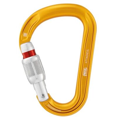 Petzl Attache Mousqueton en forme de poire avec panier rond Petzl Attache Mousqueton en forme de poire avec panier rond