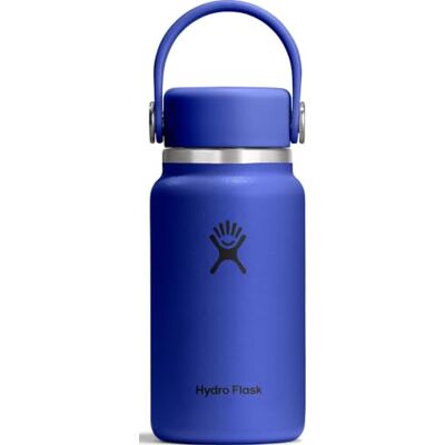 Hydro Flask Micro Hydro 200 ml Mini gourde isotherme étanche avec sangle à clip froid et chaud jusqu'à 7 heures Compact et durable Bleu Capri Hydro Flask Micro Hydro 200 ml Mini gourde isotherme étanche avec sangle à clip froid et chaud jusqu'à 7 heures Compact et durable Bleu Capri