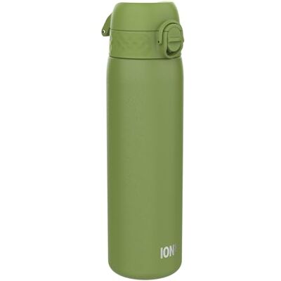 Ion8 Gourde Inox Léger, 600ml, Non Isolé, Anti-Fuite, Facile à Ouvrir, Verrouillage Sécurisé, Lavable au Lave-Vaisselle, Poignée de Transport, Durable et Résistant aux Rayures, Vert Kaki Ion8 Gourde Inox Léger, 600ml, Non Isolé, Anti-Fuite, Facile à Ouvrir, Verrouillage Sécurisé, Lavable au Lave-Vaisselle, Poignée de Transport, Durable et Résistant aux Rayures, Vert Kaki
