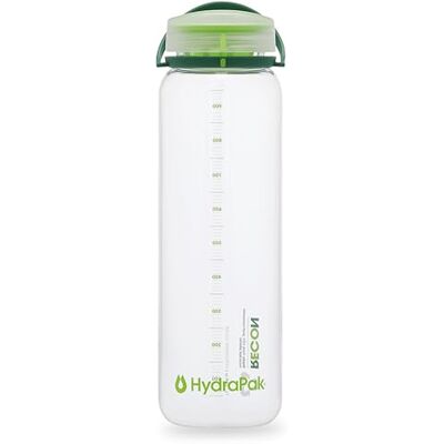 HydraPak BR02E RECON 1L, Clear/Evergreen/Lim HydraPak BR02E RECON 1L, Clear/Evergreen/Lim