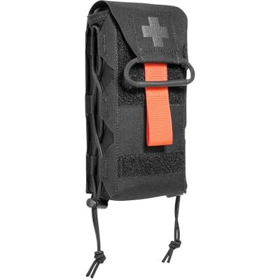 Tasmanian Tiger TT IFAK Pouch Vertical Medic Pochette supplémentaire pour trousse de premiers secours vide compatible Molle avec panneau amovible Tasmanian Tiger TT IFAK Pouch Vertical Medic Pochette supplémentaire pour trousse de premiers secours vide compatible Molle avec panneau amovible